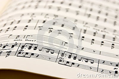 Old Music Notes - Retro