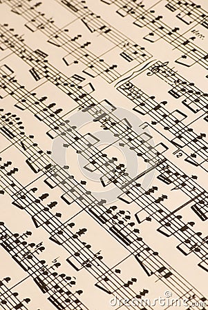 Old Music Score