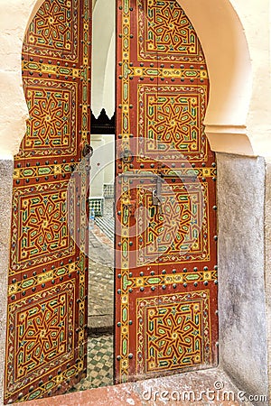 Old oriental door, Morocco