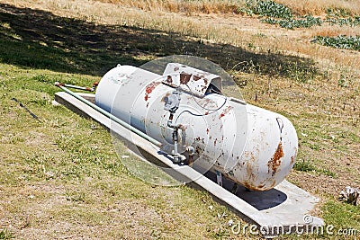 Old Propane Tank