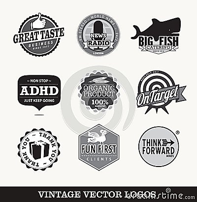 Vintage Logo Designs Royalty Free Stock Image - Image ...
 Vintage Music Logos