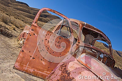 Old Rusted Abandoned Truck