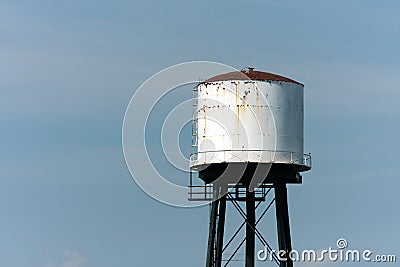 Old Rusting Water Tower