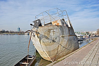 Old rusty boat