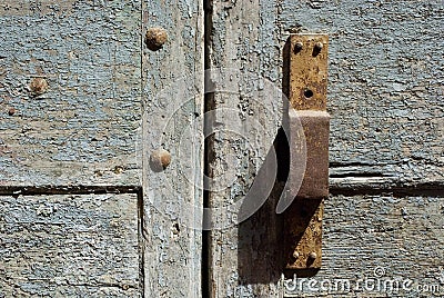 Old Rusty Door Handle