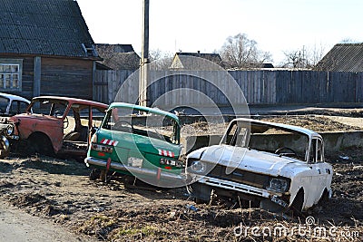 Old soviet cars