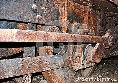 Old steam engine