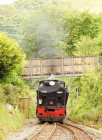 Old Steam Engine Train, Welsh Highland Railway