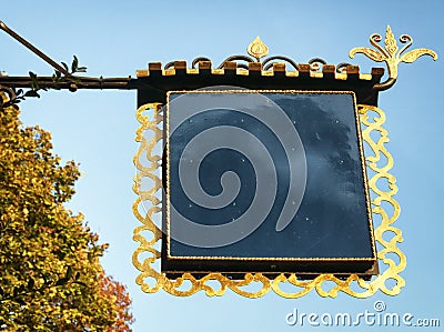 Old store sign