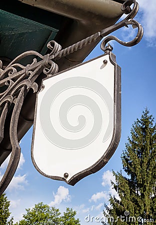 Old store sign