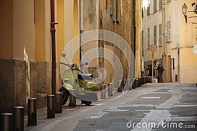 Old street of Nice