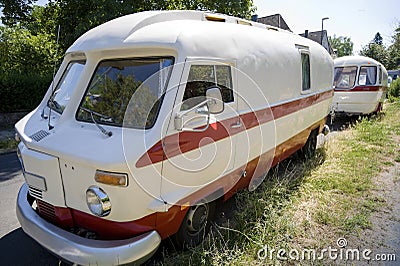 Old-timer motor home