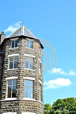 Old tower house in UK