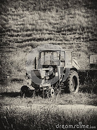 Old tractor