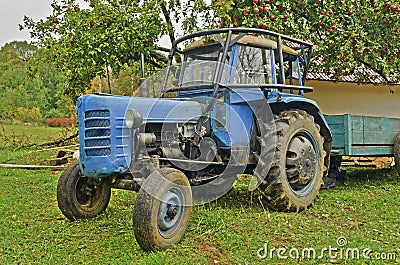 Old tractor