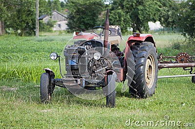 Old tractor