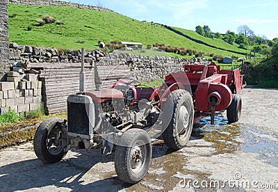 Old tractor