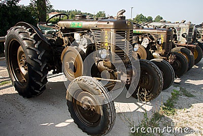 Old tractors