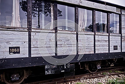 Old train carriage