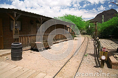 Old train station