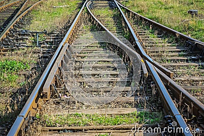 Old train tracks