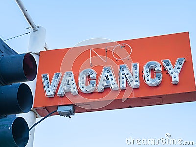 Old Vacancy sign