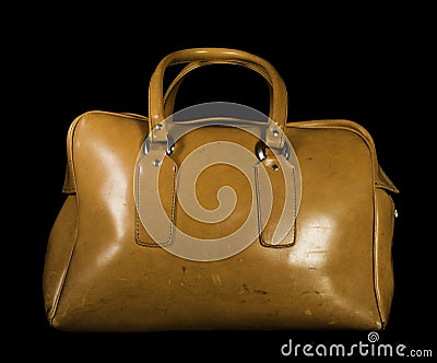 Old vintage luggage bag