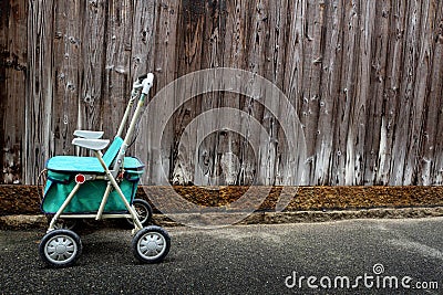 Old walker cart