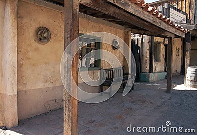 Old Western Cowboy Cantina Saloon