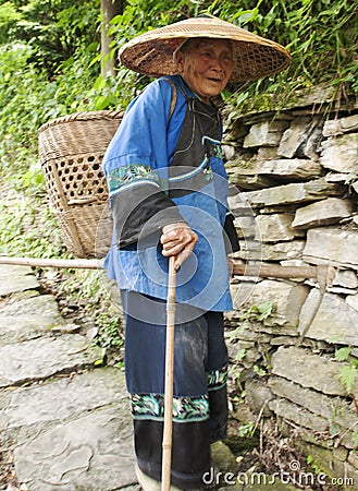 Old woman of China