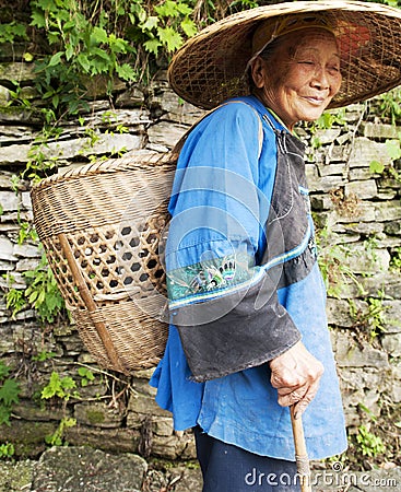 Old woman of China