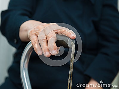 Old woman s hands