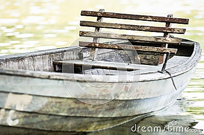 Old rowboat