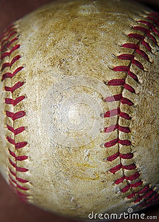 Old Worn Baseball