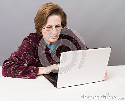 Older Women Using the Computer