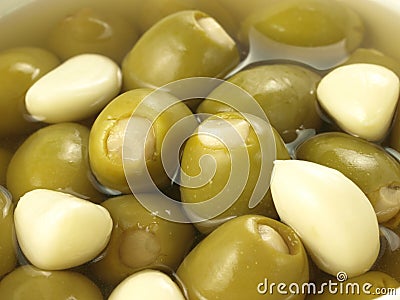 Olives In Oil Stock Photo - Image: 25298130