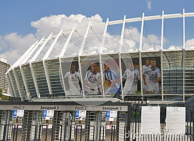 Olympic Stadium in Kiev, Ukraine