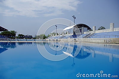 Olympic standard Swimming and diving Pool