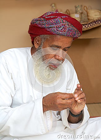 Omani Craftsman