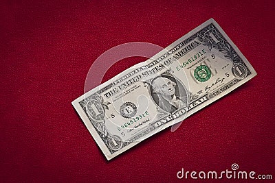 One dollar bill