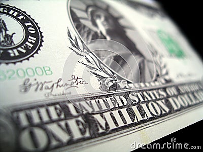 One million dollars millennium bill