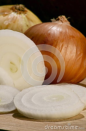 Onion slices