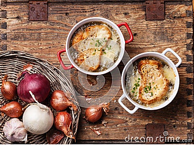 Onion soup