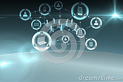 Online Community Background Royalty Free Stock Photo - Image: 37393955