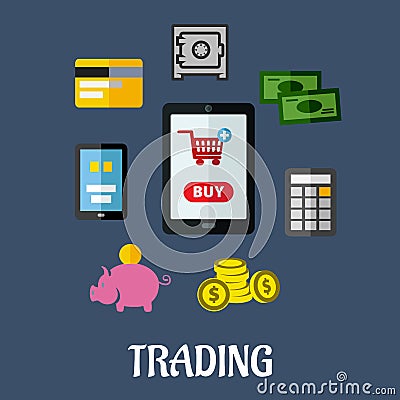 Options trading illustration