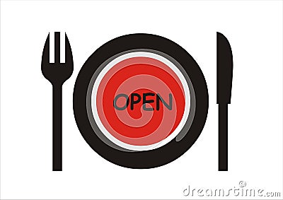 Open Restaurant Sign