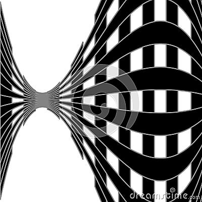 Optical illusion background