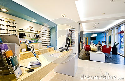 Optician shop