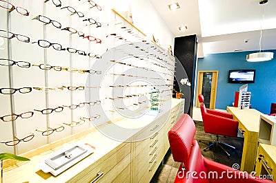 Optician shop