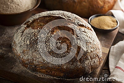 Organic Homemade Ancient Grain Bread
